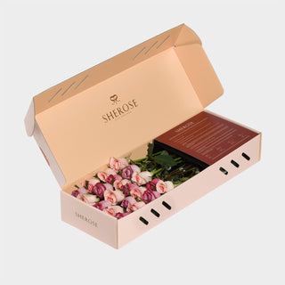 Sherose Terrazzo Küçük Kutu Gül