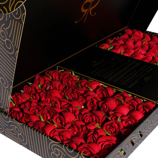 Sherose Premium Kutuda 101 Gül - İstanbul İçi Teslim