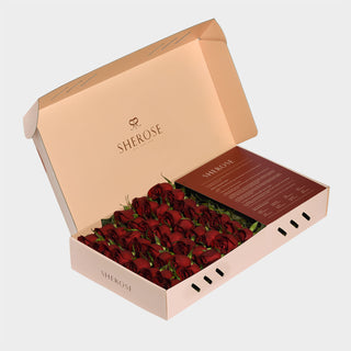 Sherose Terrazzo Büyük Kutu Gül