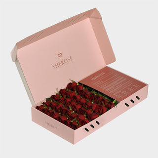 Sherose Watercolor Büyük Kutu Gül