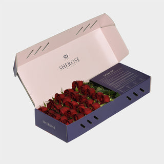 Sherose Blue Küçük Kutu Gül