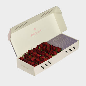 Sherose Palm Küçük Kutu Gül