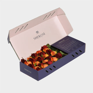 Sherose Blue Küçük Kutu Gül