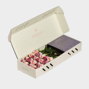 Sherose Palm Küçük Kutu Gül