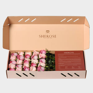 Sherose Terrazzo Küçük Kutu Gül