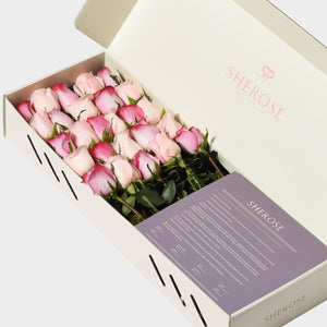 Sherose Palm Küçük Kutu Gül