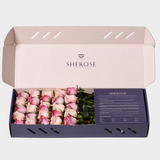 Sherose Blue Küçük Kutu Gül